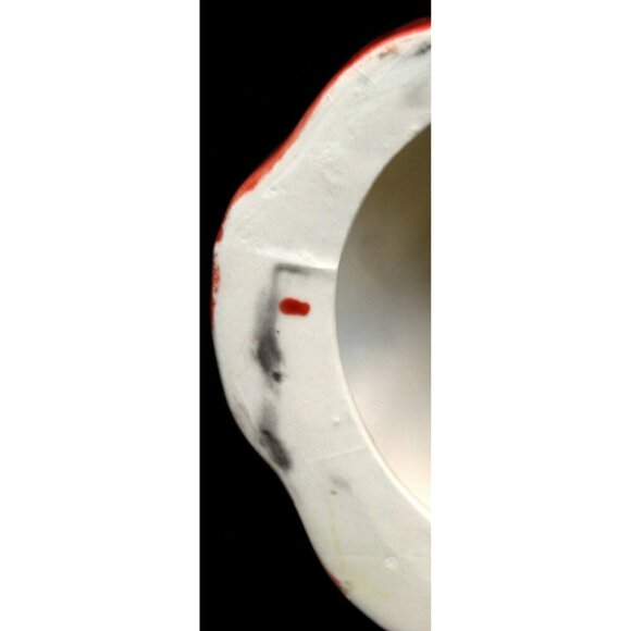 17" Hand Painted Ceramic Large Choir Boy Candle Holder Signed 2004 Christmas - Picture 11 of 12